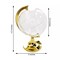 12 Gold Clear 4.5" tall Mini Globe Favor Holders Wedding Party Events Supplies